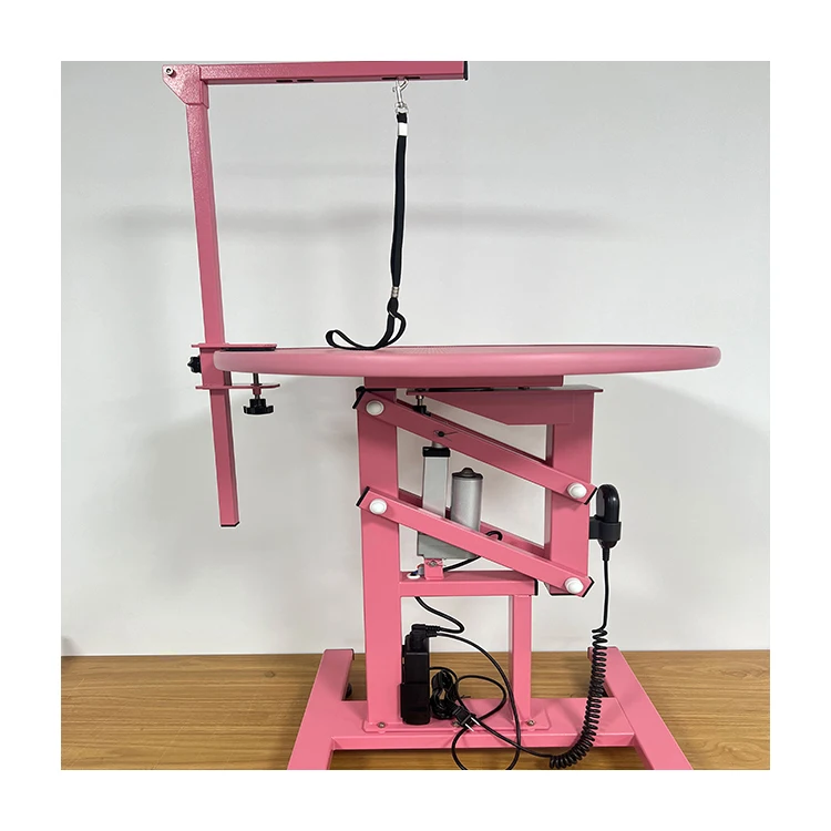 

Pet Grooming With Height Adjustable Electric Drying Table Lift Grooming Table, Suitable for Pet Dogs