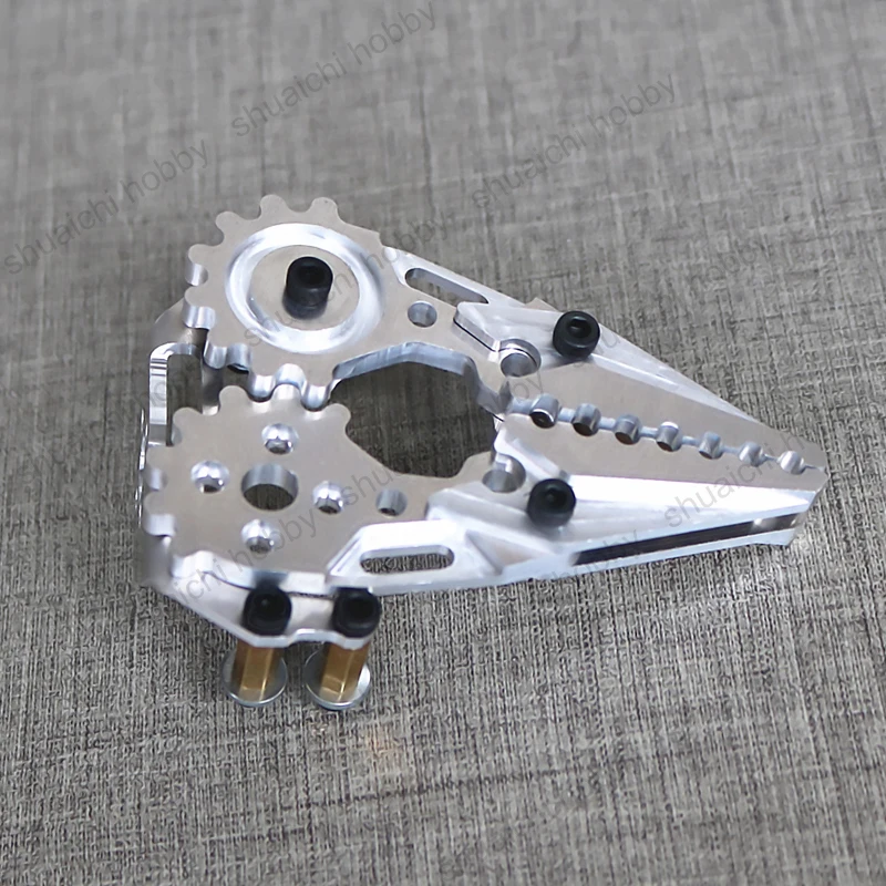 1PCS Silver Mechanical Arm Gripper Thickened Metal Robot Clamp Holder Maximum 61mm Spacing of Claws for RC Drone FPV Airplane