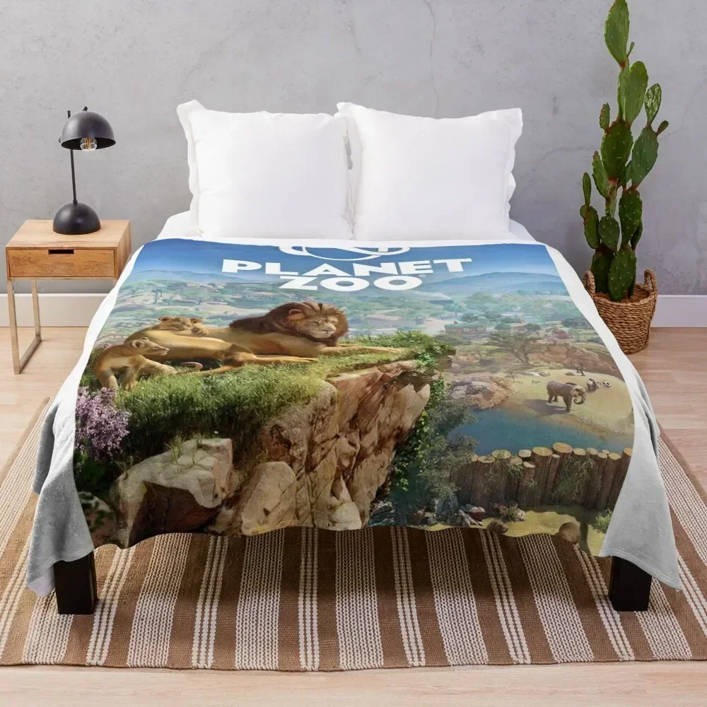 

Planet zoo Throw Blanket