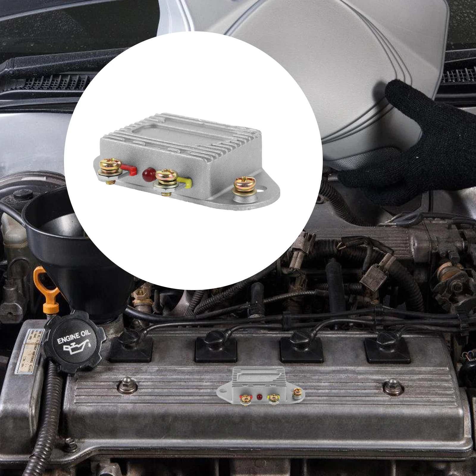 

High Power Electronic Regulator 14V Voltage Stabilizer Car Generator Reliable Performance Universal Rectifier Kit Stable Output