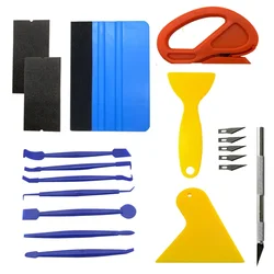Car Wrap Vinyl Tool Kit Window Film Tinting Tool Car Wrap Stick Edge Trimming Squeegee Tinting Felt Edge Squeegee