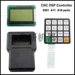 CNC Richauto A11E/S A18E/S DSP 0501 Botón de mango Película Botón carcasa y pantalla piezas de controlador de grabado de carpintería