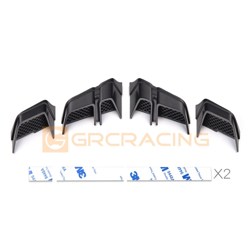 1 Set Wheel Eyebrow Ventilate Grille for 1/10 RC Crawler Car Traxxas TRX4 G500 TRX6 G63 Diy Parts