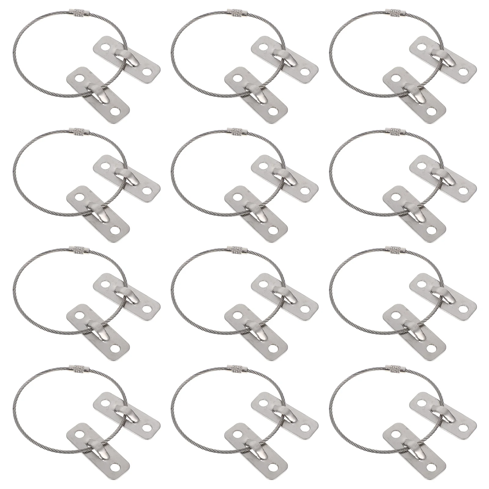 

12 Set Furniture Buckle Round Cat Bed Baby Cabinet Safety Latches Shelf Child Proof Childproof Drawer Proofing
