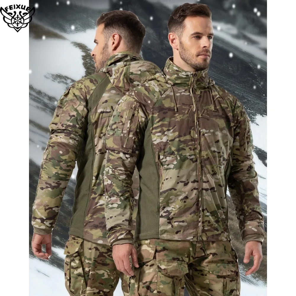 

2026 Cotton Softshell Outdoor Tactical Gen2 Jacket Windproof Waterproof Breathable and Wear-resistant Tactical Battlefield Parka