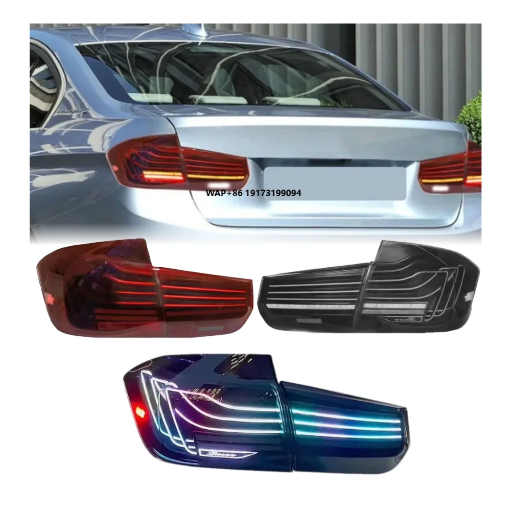 

3 Series F30 F35 2012-2018 RGB Rear Lamp Taillights LED Tail Light Plug and Play DRL Signal Automotive Accessories