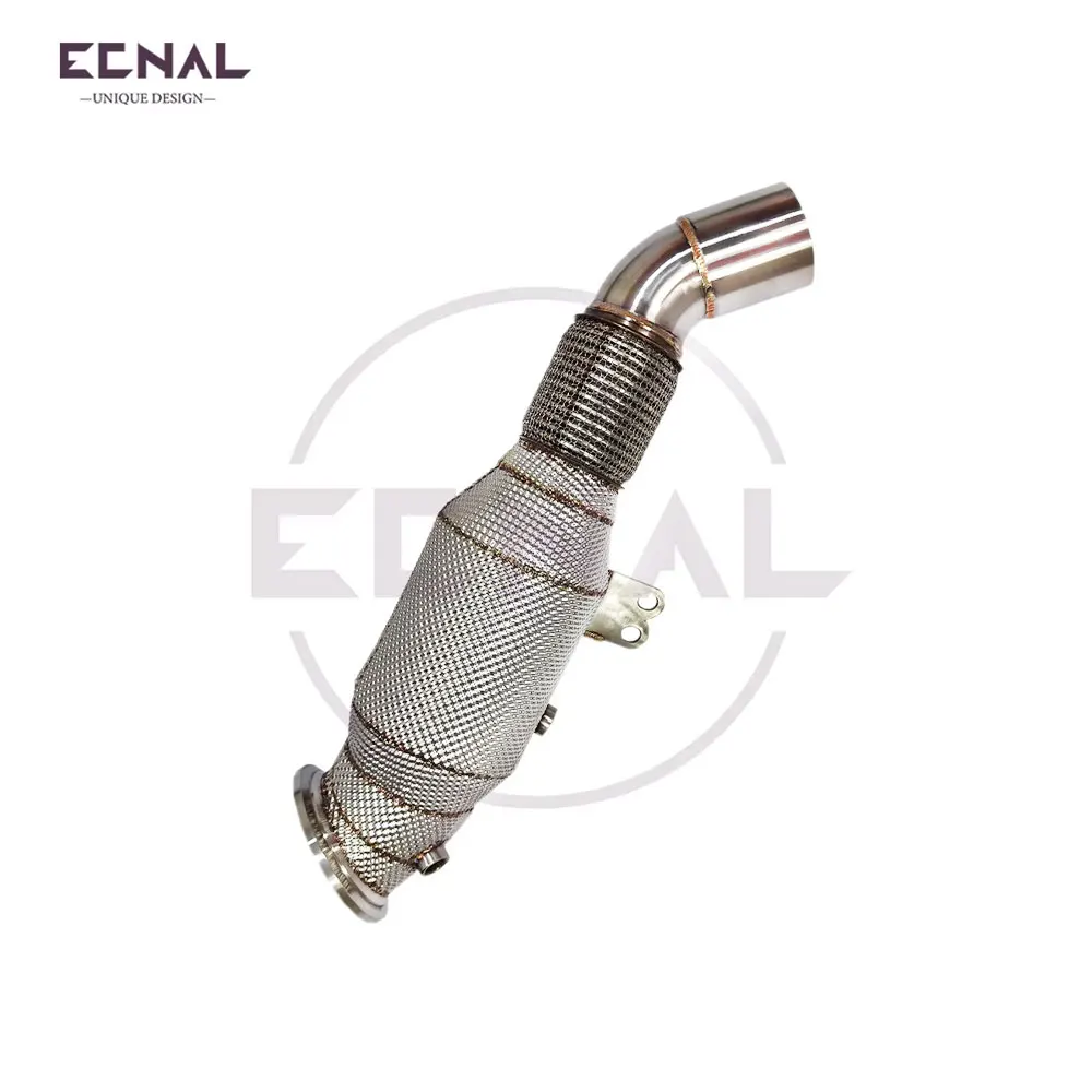 

Ecnal Exhaust Downpipe for BMW G01 G02 M240i M340i M440i M540i M740i M840i X3 X4 G29 Z4 for Toyota Supra A90 B58 3.0T
