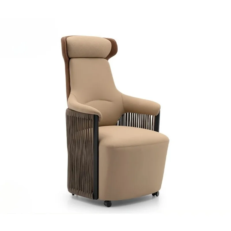 Villa mansion private club star hotel leisure chair, tea chair reception chair, armchair, sofa chair exit