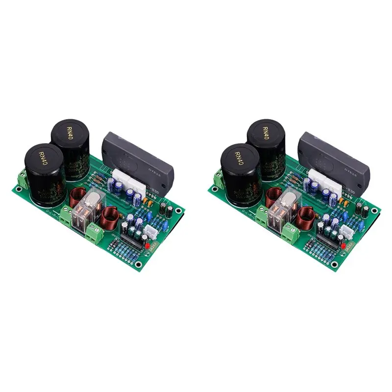 

【SURPISE】2X STK Плата усилителя STK412-530 с толстопленочными транзисторами, высокой мощности, последующего производства, аудиофильского класса, версия 2