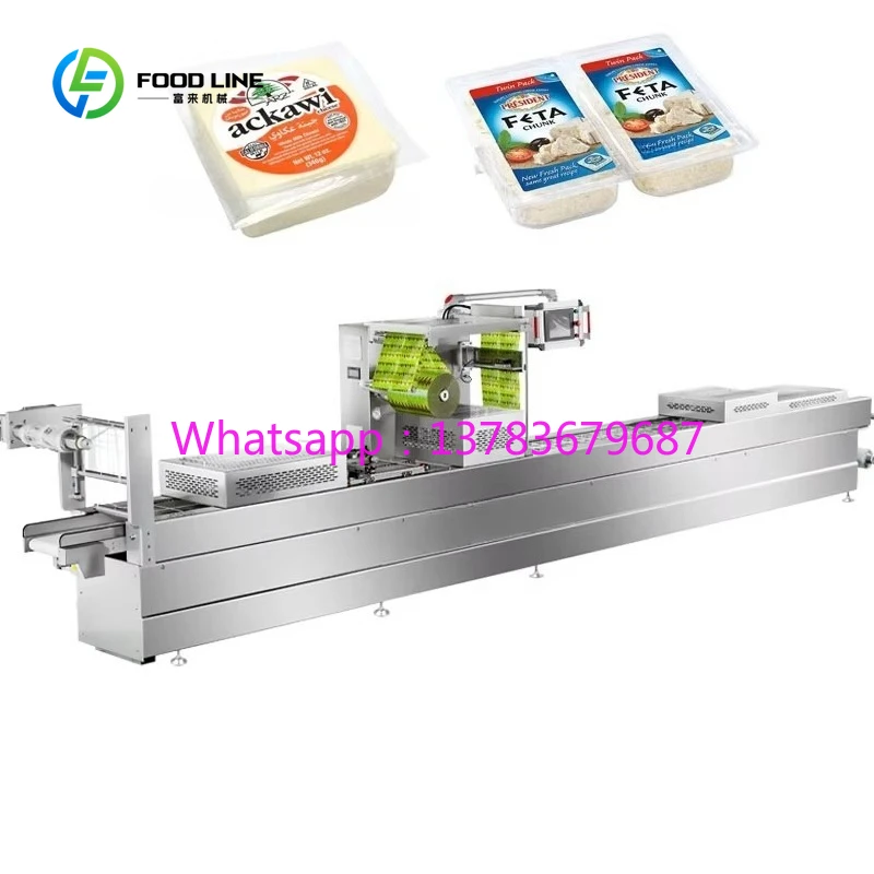 Máquina de Envasado al Vacío Personalizada para Queso, Máquina Automática para Envasar Mantequilla, Salchichas, Carne, Dátiles y Pescado
