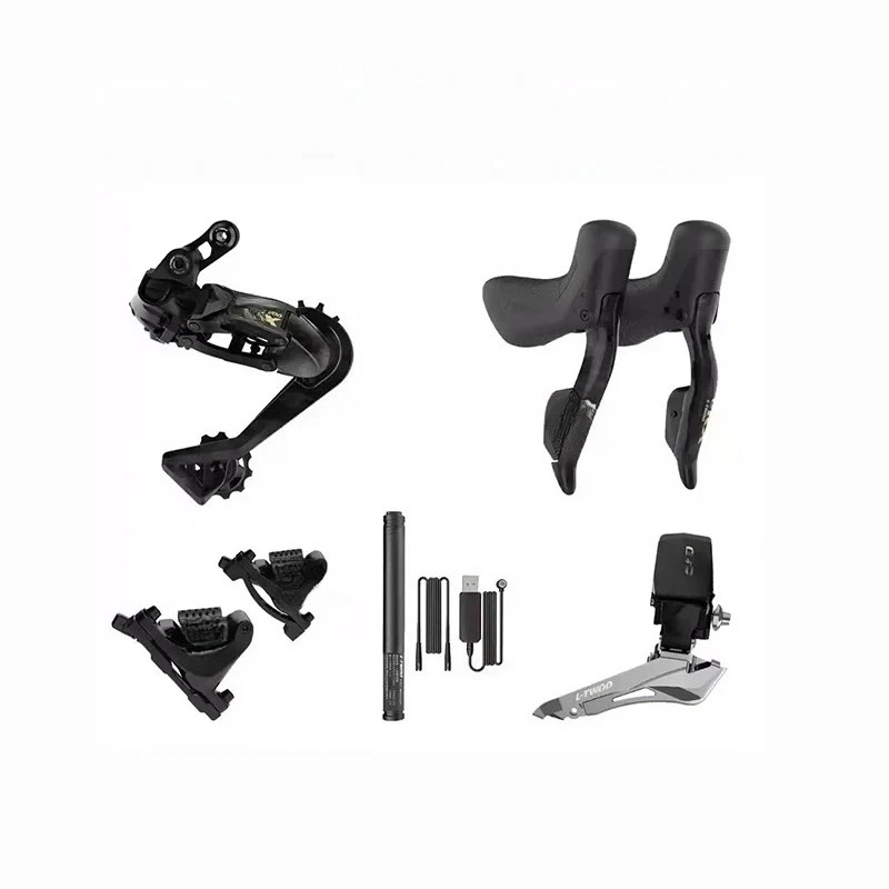 

LTWOO ERX Road Bike Electronic Groupset 2x12s Carbon Fiber Shifter Derailleur Hydraulic Disc Brake E-Groupset