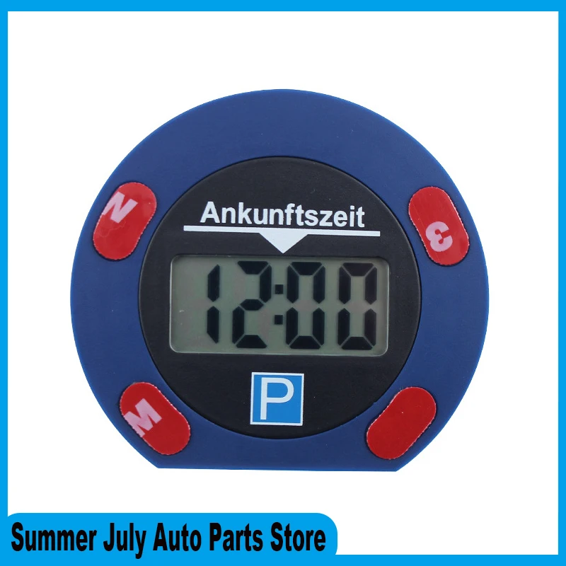 

Professional Digital Parking Meters LCD Dual Screen Car Mini Display Parking Meters Parking Parking Meters Car Accessories