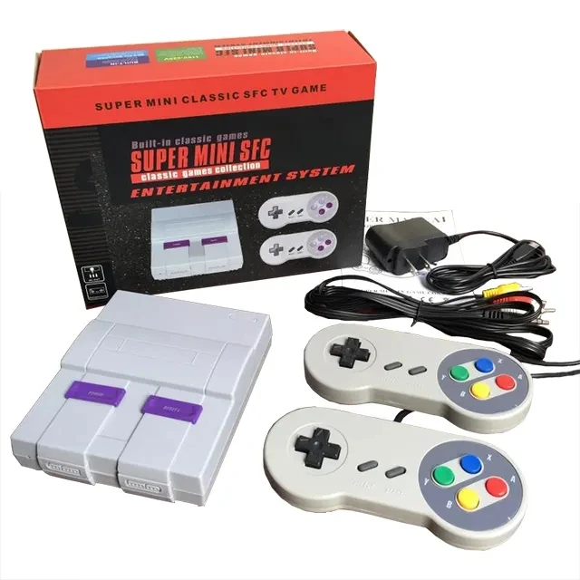 

Mini Video Game Console Built-in 94 Games 16 Bit For SNES Game Console Dual Joystick