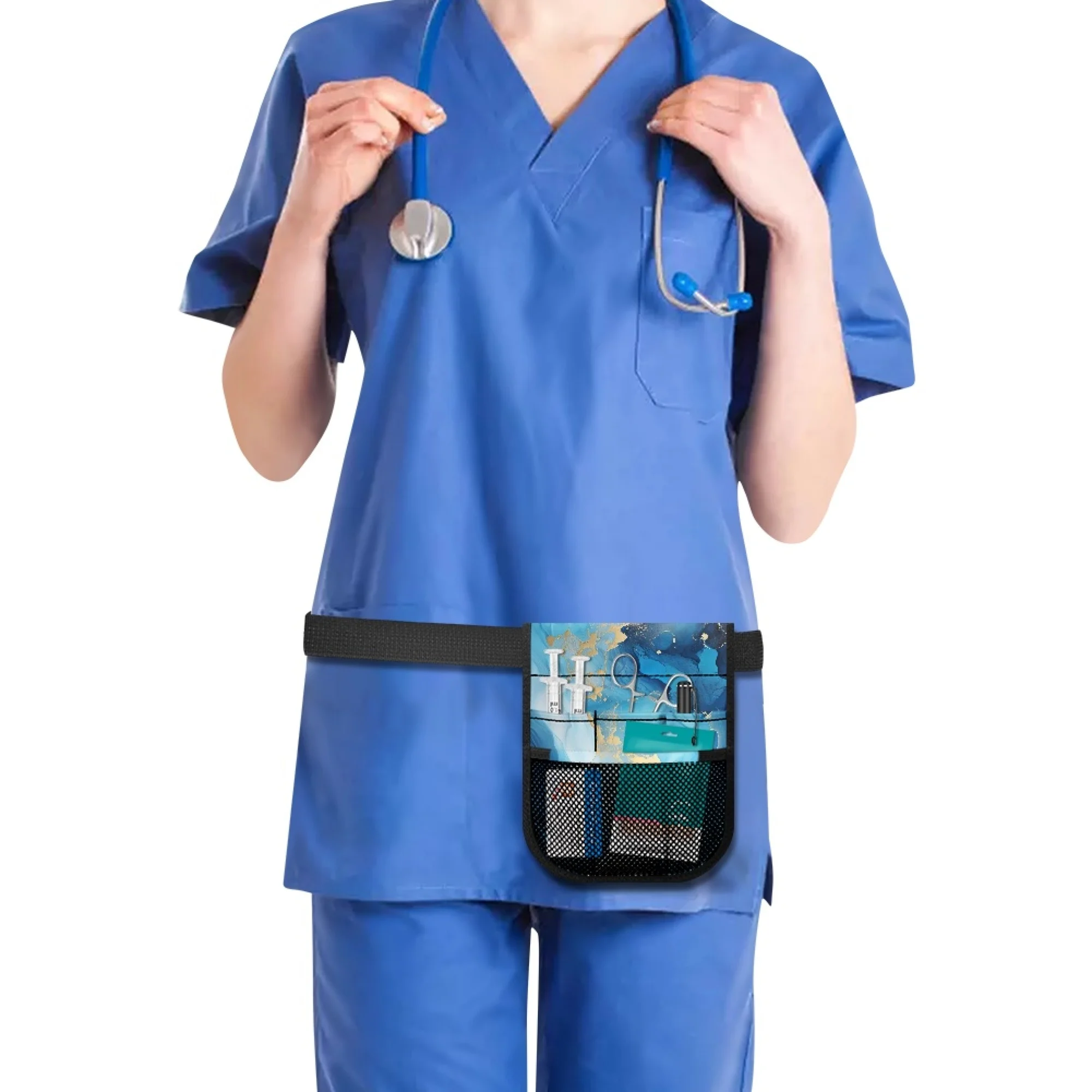 Рисунок 4 - Поясная сумка медсестры с мраморным принтом