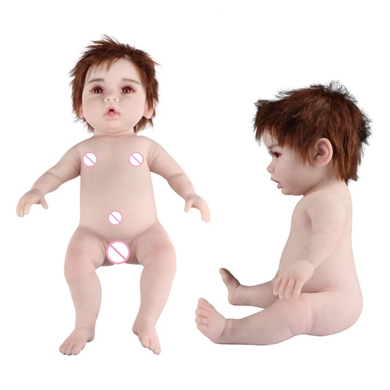 

Silicone Girl 47CM Reborn Baby Baby Baby Toy Baby Gift Birthday Gift for Boys and Girls