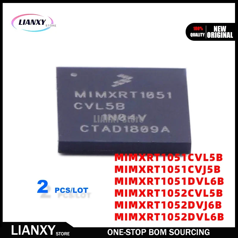 10PCS/LOT MIMXRT1051CVL5B MIMXRT1051CVJ5B MIMXRT1051DVL6B MIMXRT1052CVL5B MIMXRT1052DVJ6B MIMXRT1052DVL6B Original