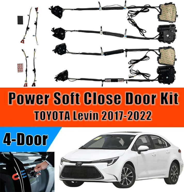Xcar for Toyota Levin 2017-2022 Car OEM Automatic Soft Close Door Electric Suction Kit Auto Power Closing