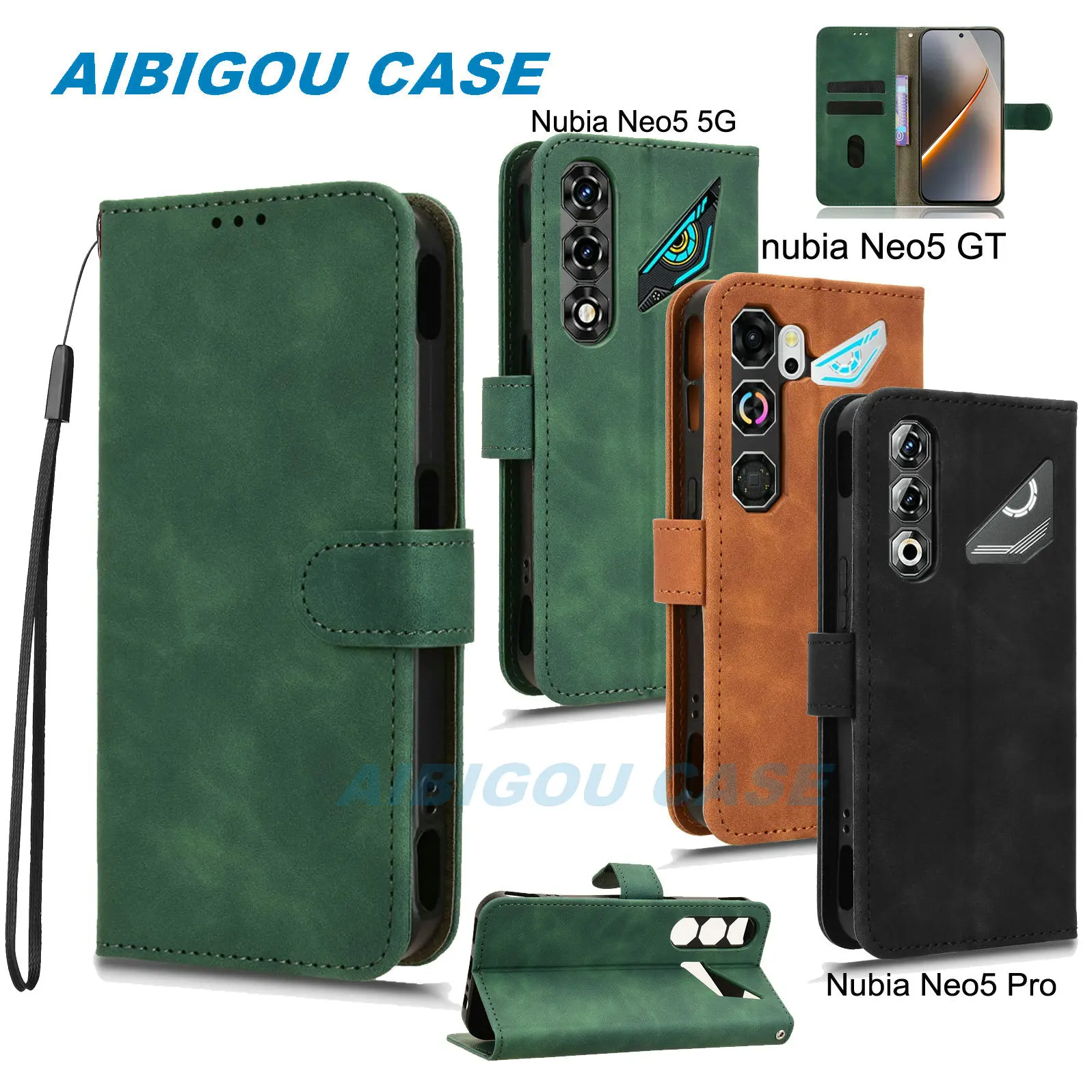 

For ZTE nubia Neo 5 GT Neo5 Pro Flip Luxury Leather Case Retro Skin Wallet Book Holder Magnet Full Cover nubia Neo 5 Phone Bags