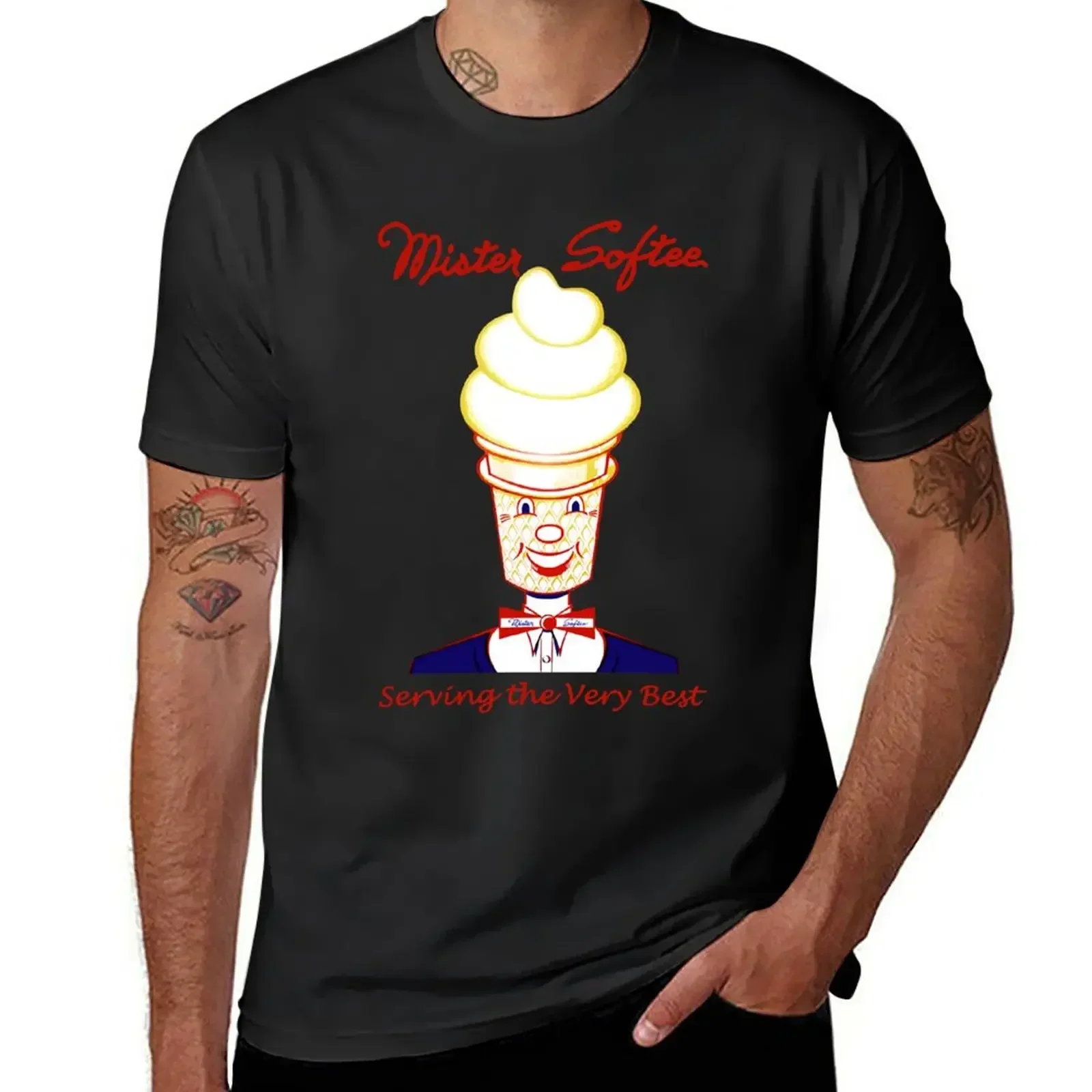 MISTER SOFTEE T-Shirt anime clothes customs shirts graphic tees mens tall t shirts