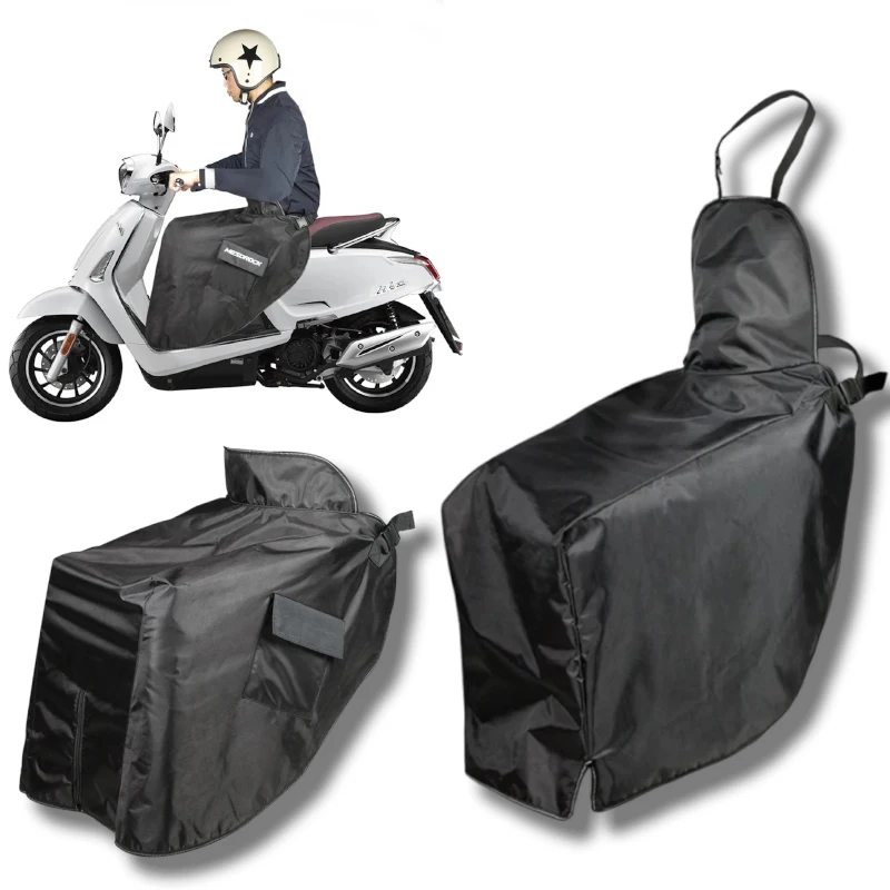 

Зимний теплый ветрозащитный чехол на сиденье мотоцикла, фартук, водонепроницаемый, морозостойкий для скутеров, мотоциклов, чехол на грудь и ногу