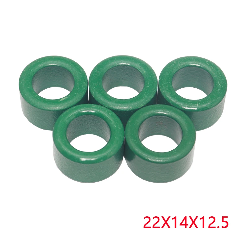 【3-2PCS】22x14x12.5mmManganese-zinc magnetic ring frequency converter inductor coil filtering for anti-interference