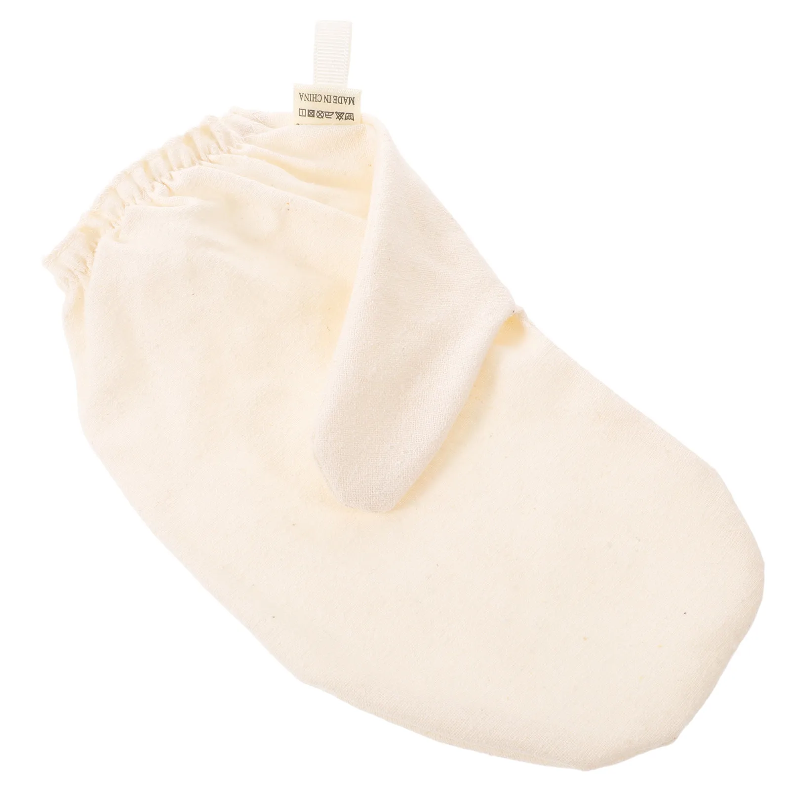 

Natural Raw Silk Exfoliating Gloves Secure Fit for Dry Brushing Muscle Massage Belly Cellulite Reduction Body Scrubbing
