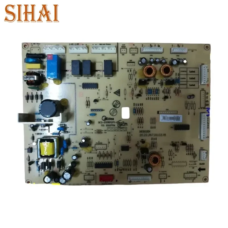 جديد لثلاجة ميديا لوحة الكمبيوتر BCD-576WFM 502301010099   لوحة إمداد الطاقة amain لوحة التحكم الرئيسية