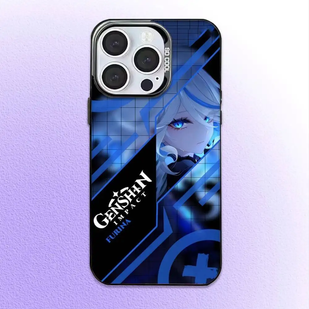 حافظة هاتف شيروكو A-Archive باللون الأزرق لهاتف iPhone17,16,15,14,13,12,11 Plus، Pro Max غطاء مقاوم للصدمات باللون الأسود غير اللامع