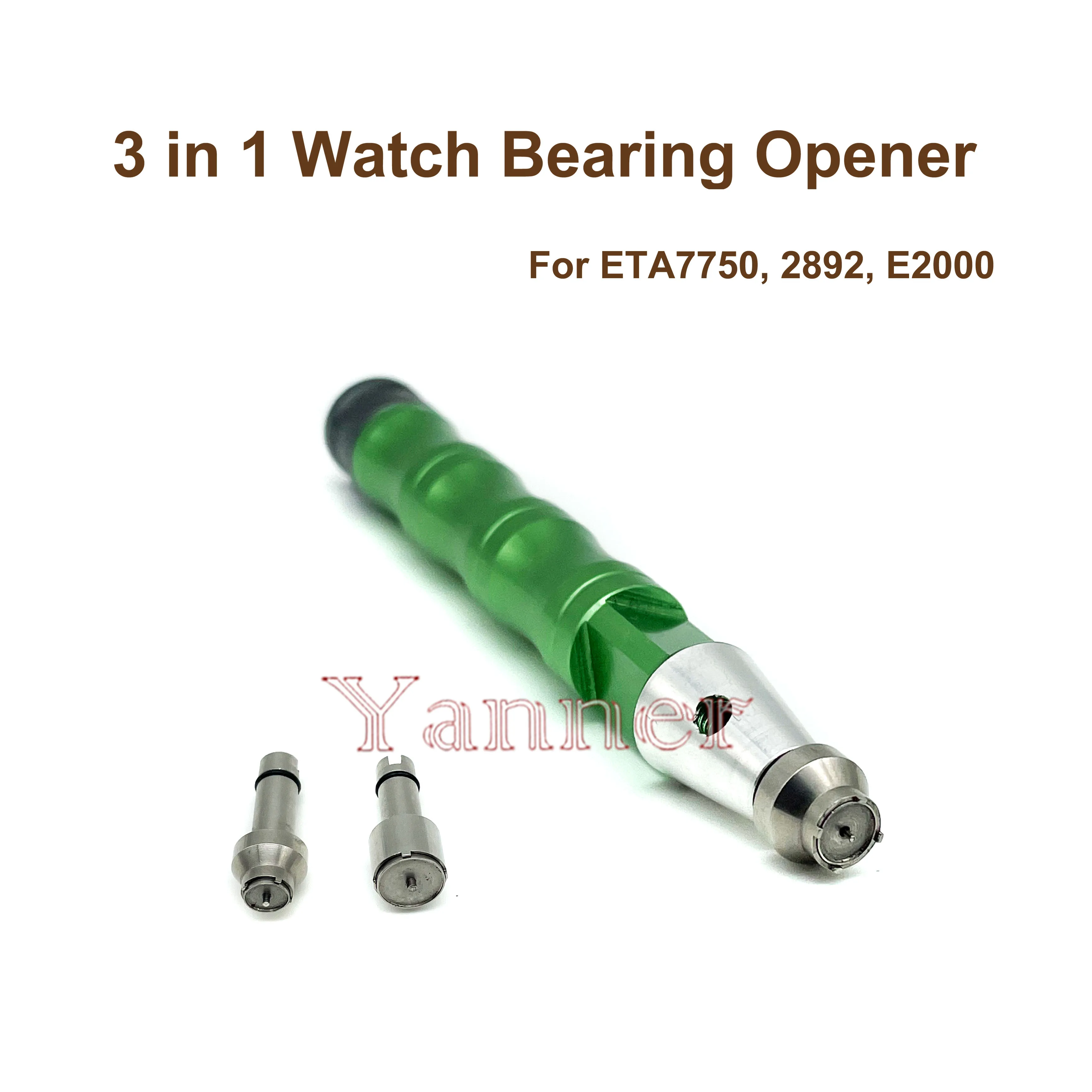 Jam tangan obeng 3 dalam 1, alat perbaikan Rotor Berat berosilasi, lepas/kunci untuk gerakan ETA 2892 7750 2000