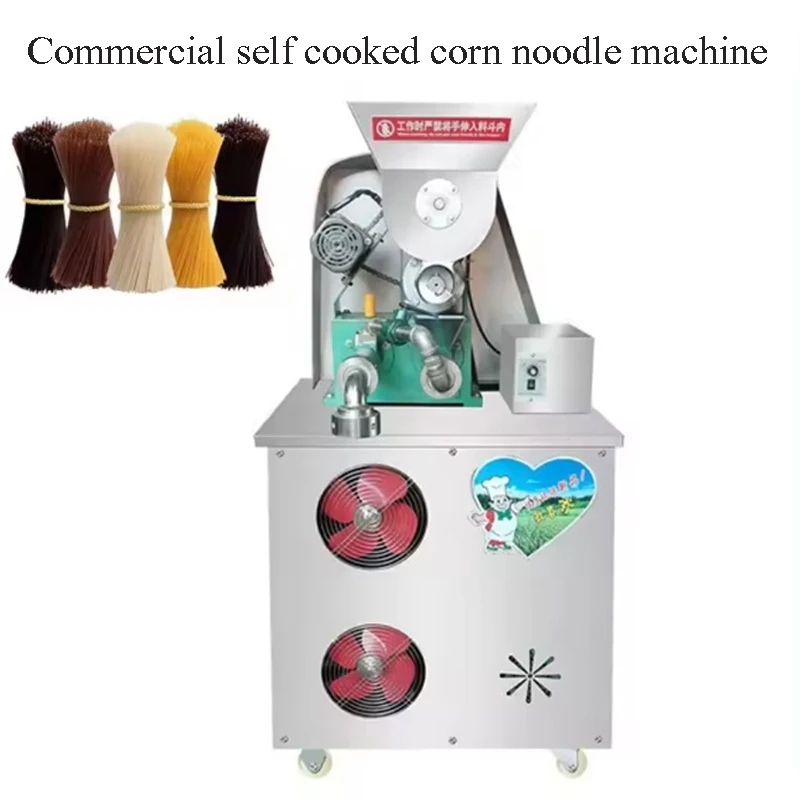 Máquina extrusora de fideos de harina de trigo sarraceno, máquina para hacer fideos de arroz de Vietnam
