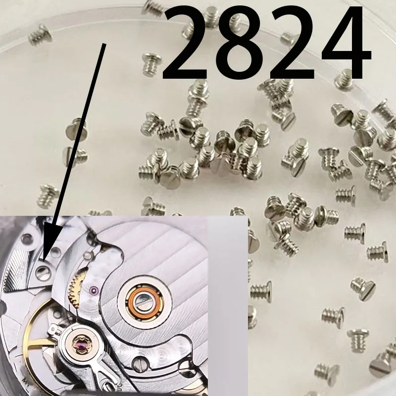 Watch accessories Fot E.TA 2824 core wheel splint screws price of 10 pieces