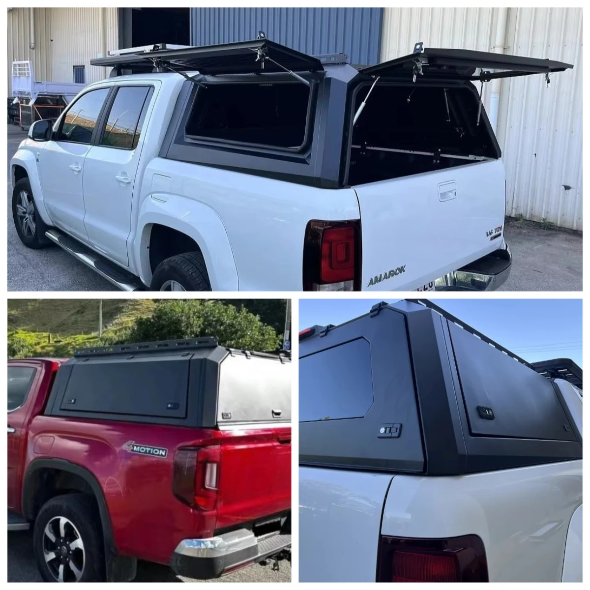 

High Quality Anti-rusted Pickup Hardtop Canopy Topper Aluminium Waterproof Truck Tub Cover Bed Topper for VW Amarok