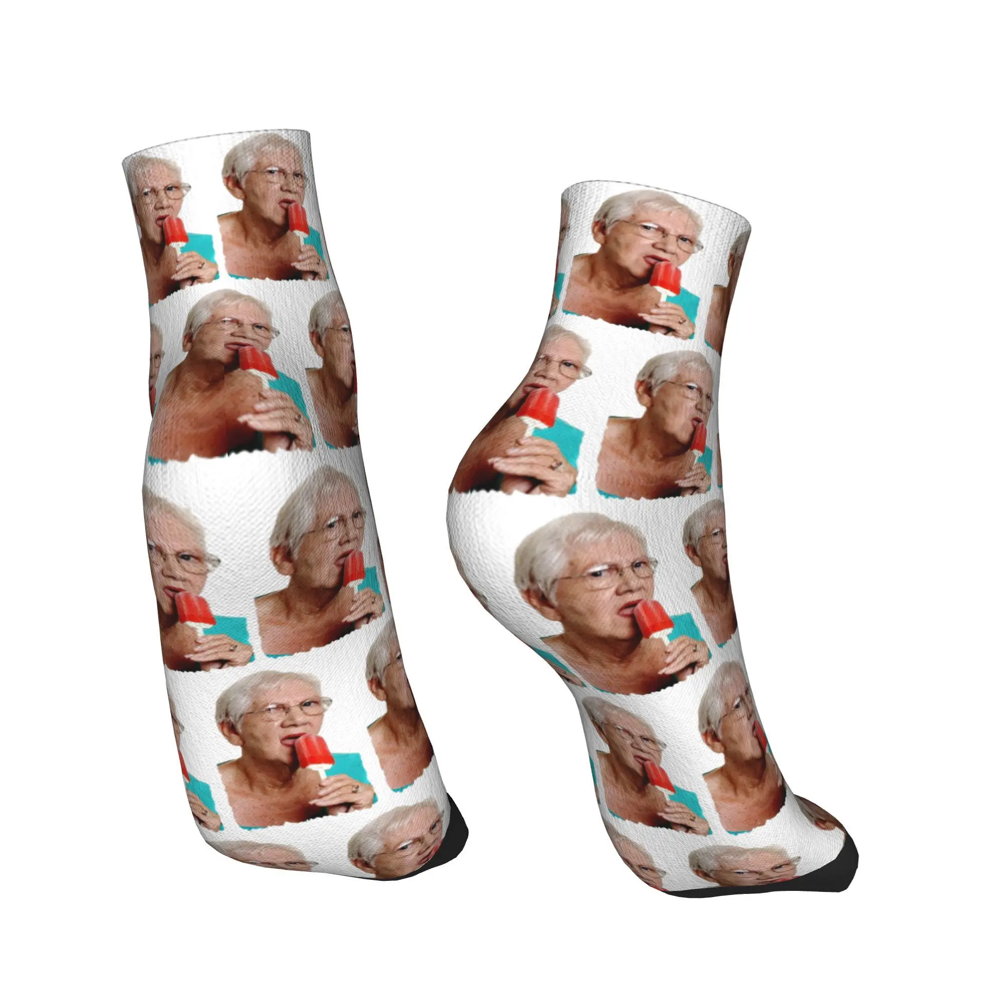 جميع المواسم الجدة الجدة الآيس كريم الجوارب Harajuku سوبر لينة الرياضة الأوسط جوارب أنبوبية جوارب الموضة الناعمة للرجال والنساء #4