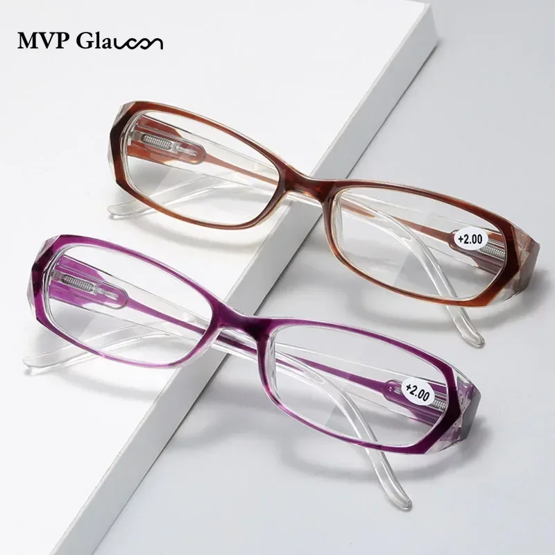 Retro Anti Blue Ray Reading Glasses Ladies Fashion Presbyopia Eyeglasses Women Computer Prescription Eyewear with +1.0 ~ +4.0