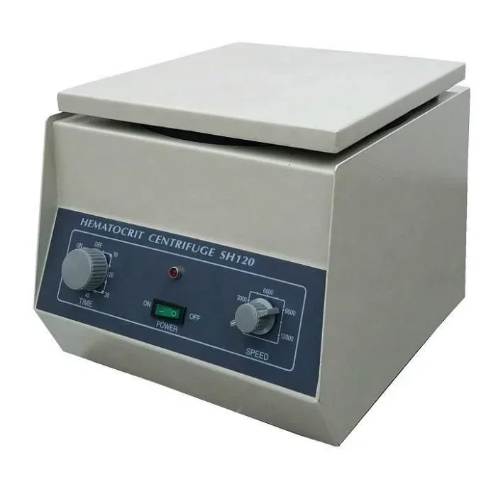 Laboratory Table Top bloo Hematocrit Capillary Centrifuge 12 24 tubes microhematocrit bloo Hematocrit centrifuge machine