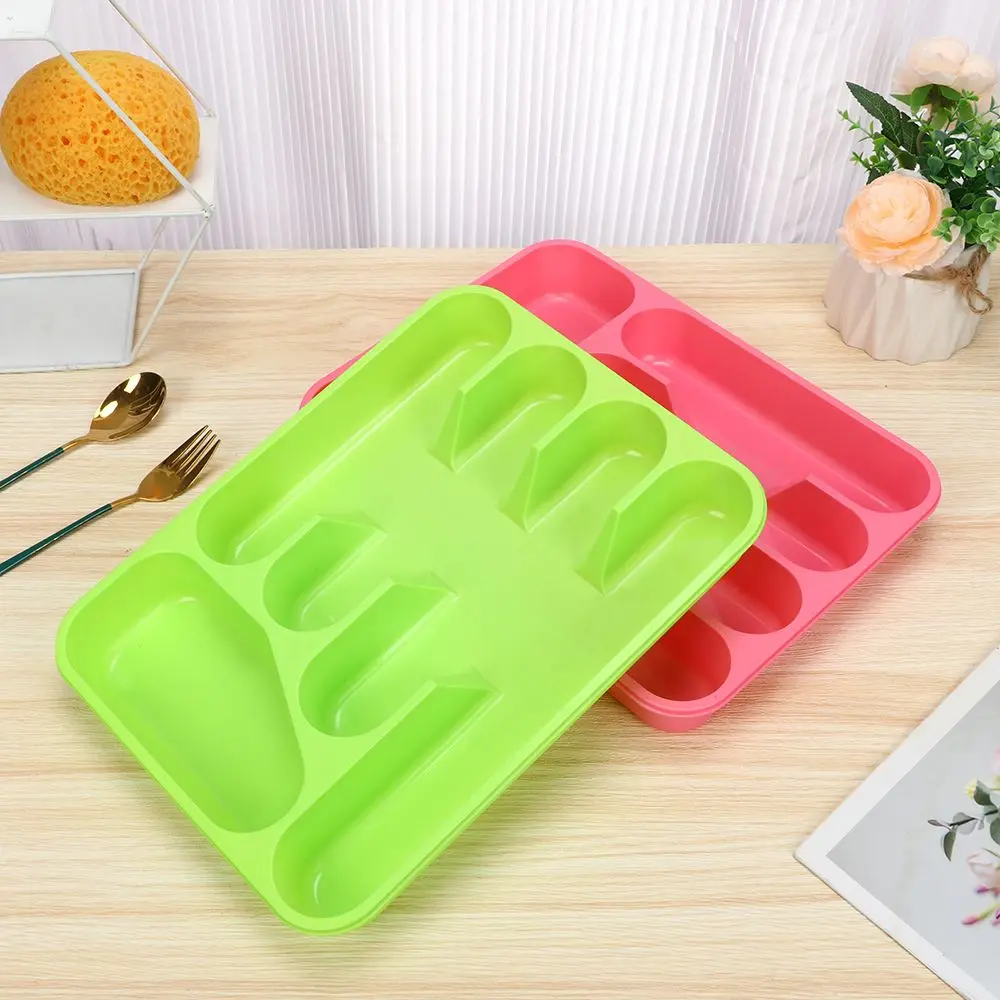 Cutlery Organizer Box Kitchen Drawer Organizer Separation Finishing Storage Box Spoon Cutlery Tray