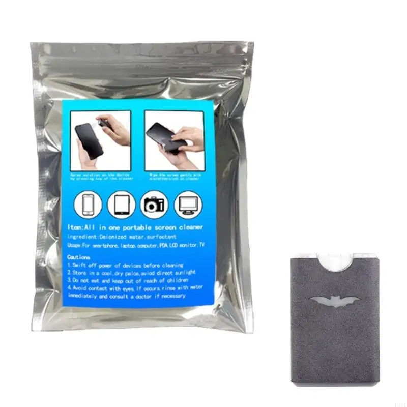 Universals Screen Cleaner Liquid For Electronics Removes Oil Dust Residues Reusable Plastic Sprayer Home Office Travel Use F19E