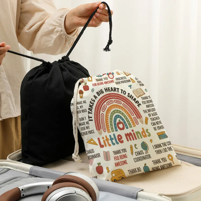 1 pc gift for teacher  Hair Dryer Drawstring Storage Travel Pouch Hairdryer Organizer Blow Container Hotel