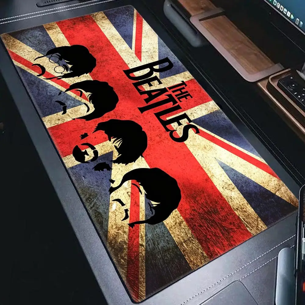 Rock Mouse Pad Non-Slip Lock Edge Office Student Gaming B-Beatles Thickened The Large Writing Band Mouse Pad Cushion HYBXAXC