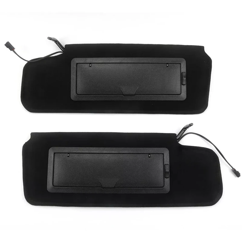 

Original 1pair Car Sun Visors Shades W/led Light 12459827 14081826 For Chevrolet Corvette C4 1984-1996 Sunvisors Vanity Mirror