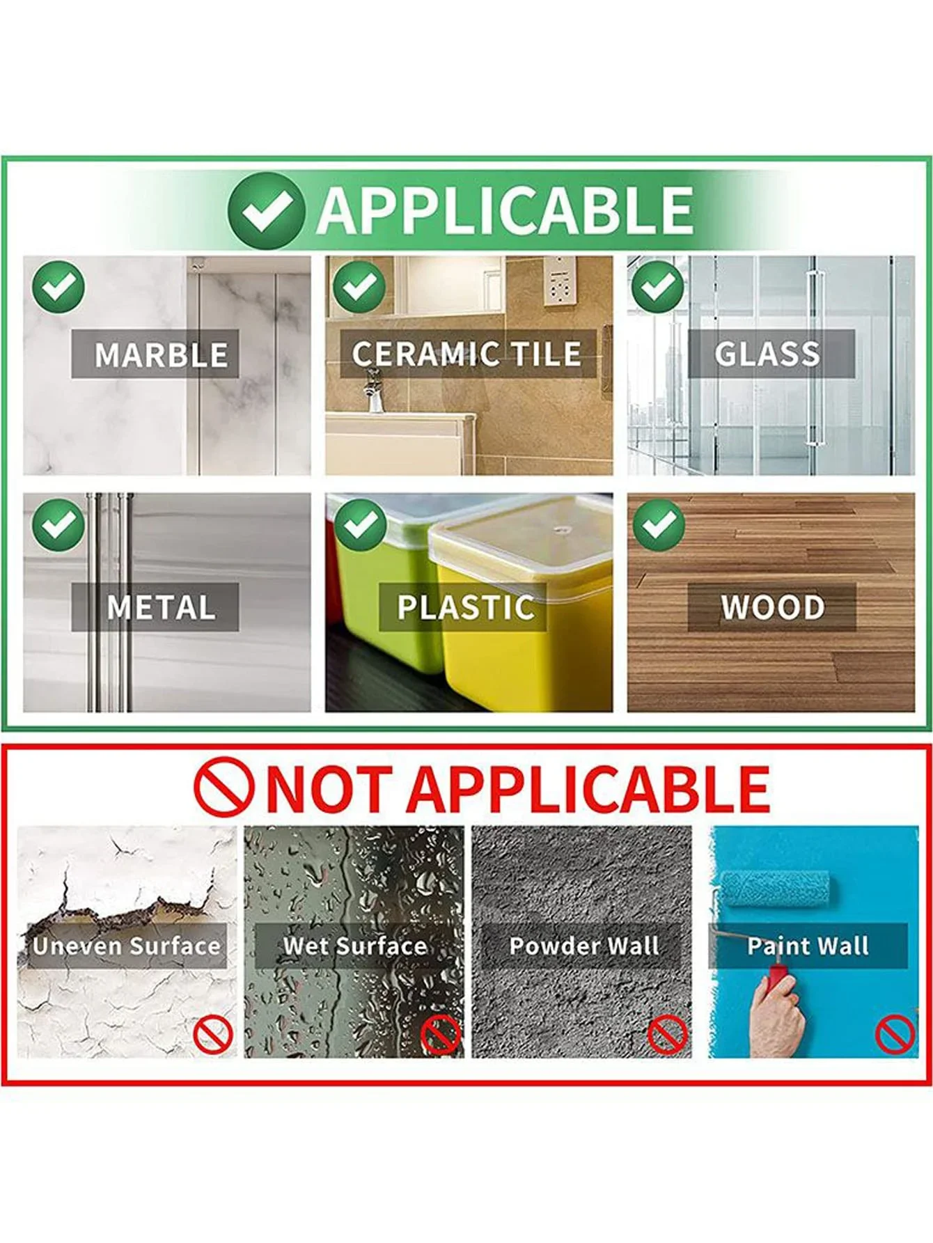 Bview Art 1 قطعة سميكة 2 مم * عرض 3 سم * طويل 3 أمتار شريط نانو متعدد الوظائف شريط شفاف على الوجهين