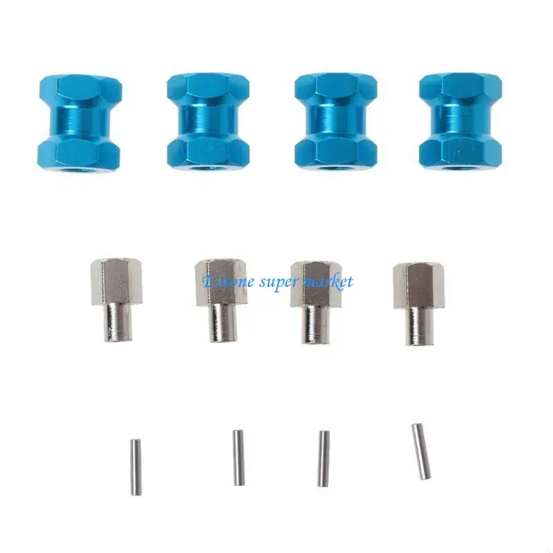 090B 4PCS Whex Hub 12mm محول تمديد M15 15mm 4