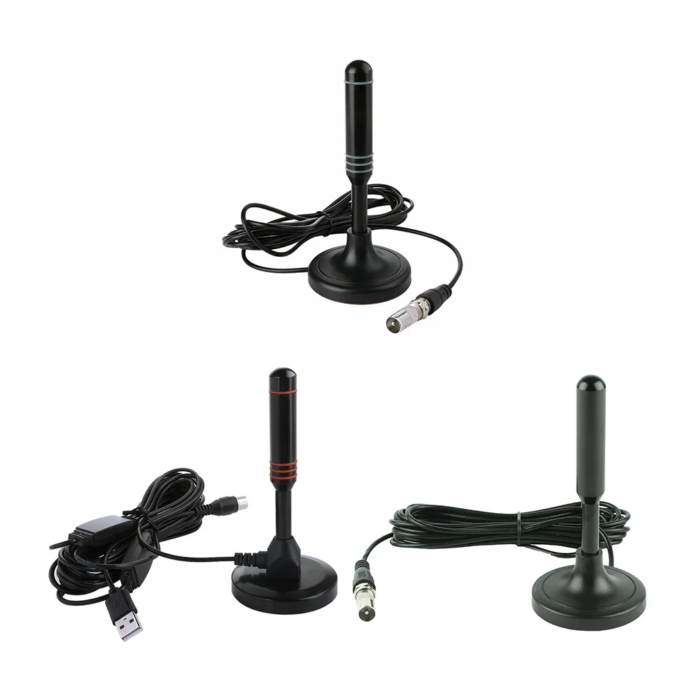 HD TV Antenna 5000 Miles Long-Range Amplified Digital Antenna DVB-T DVB-T2 DAB Indoor Outdoor HDTV Antenna Aerial for Smart TV