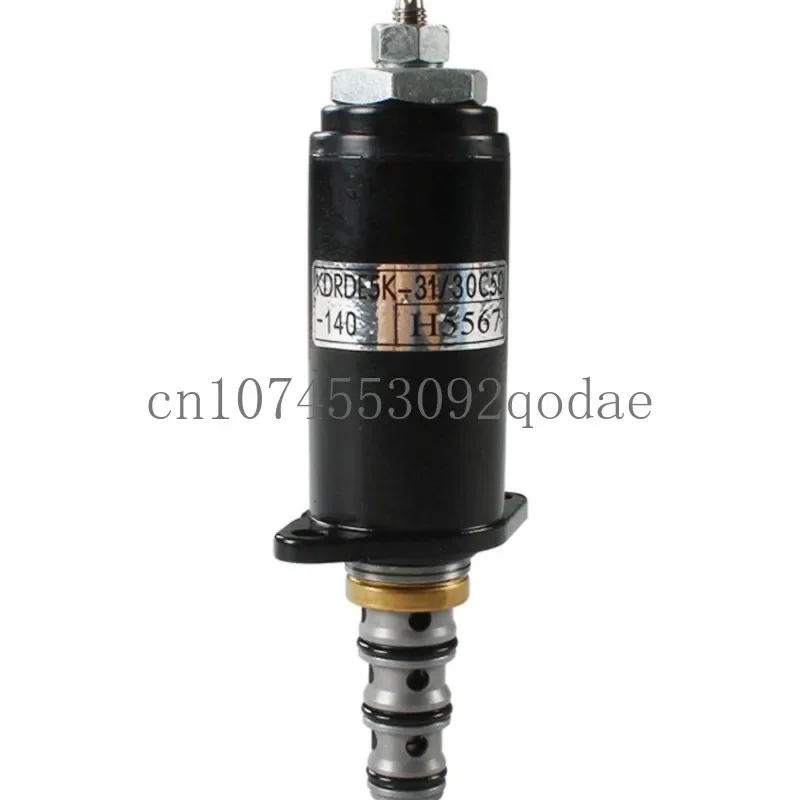 

KDRDE5K-31/30C50-140 Hydraulic Pump Solenoid Valve for Sany 215 SY215 Excavator Construction Machinery Repair Replacement Parts