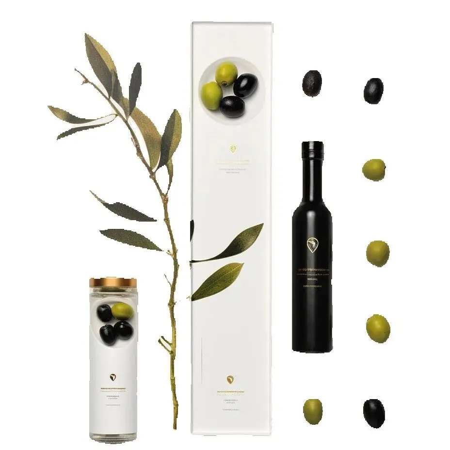 Custom Glossy Waterproof Clear Adhesive Label｜Oil Bottle Sticker｜For Olive Oil Beverage Packaging