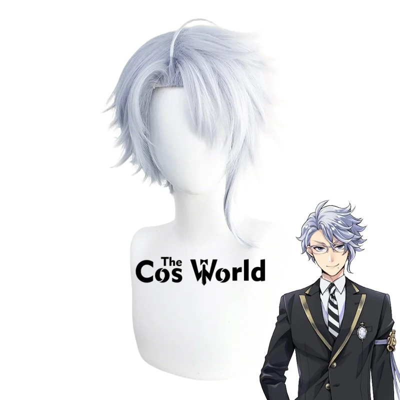 

Косплей-парик Октавинелль из Twisted Wonderland (серия Azul Ashengrotto), синтетические волосы + шапочка для парика