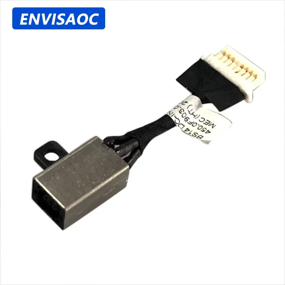 Conector de alimentación CC para ordenador portátil Dell Inspiron, Cable flexible de carga de DC-IN, para Dell Inspiron 5481, 5482, 5485, 5491, 5591, P93G, 0WJXD9, 450.0f903.0011