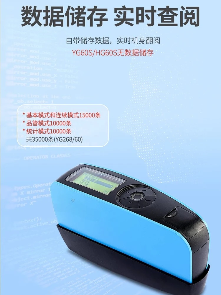 Gloss of three-angle paint ink photometer