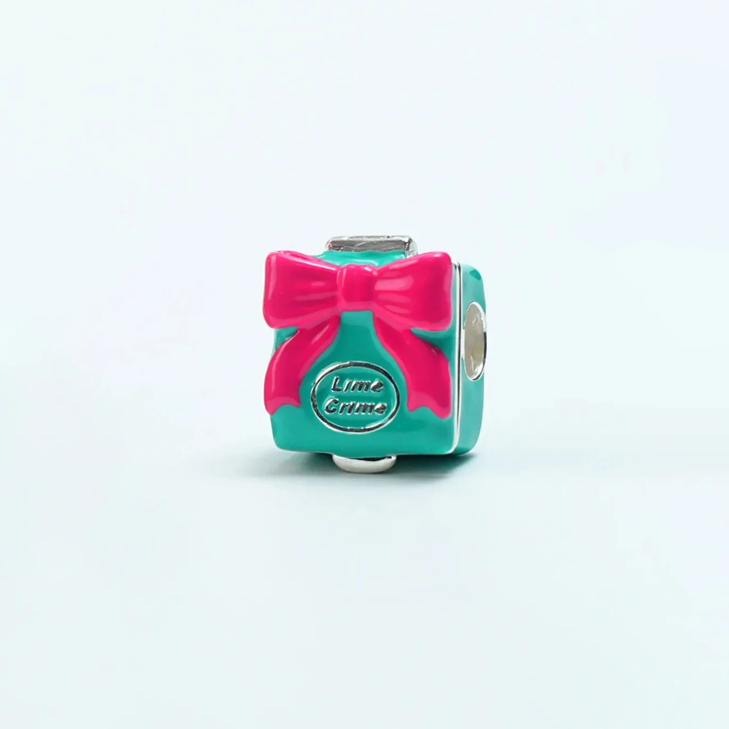 

Стерлингового серебра 925 пробы Lime Crime Eyeshadow Polly Pocket Charm бусина для браслета