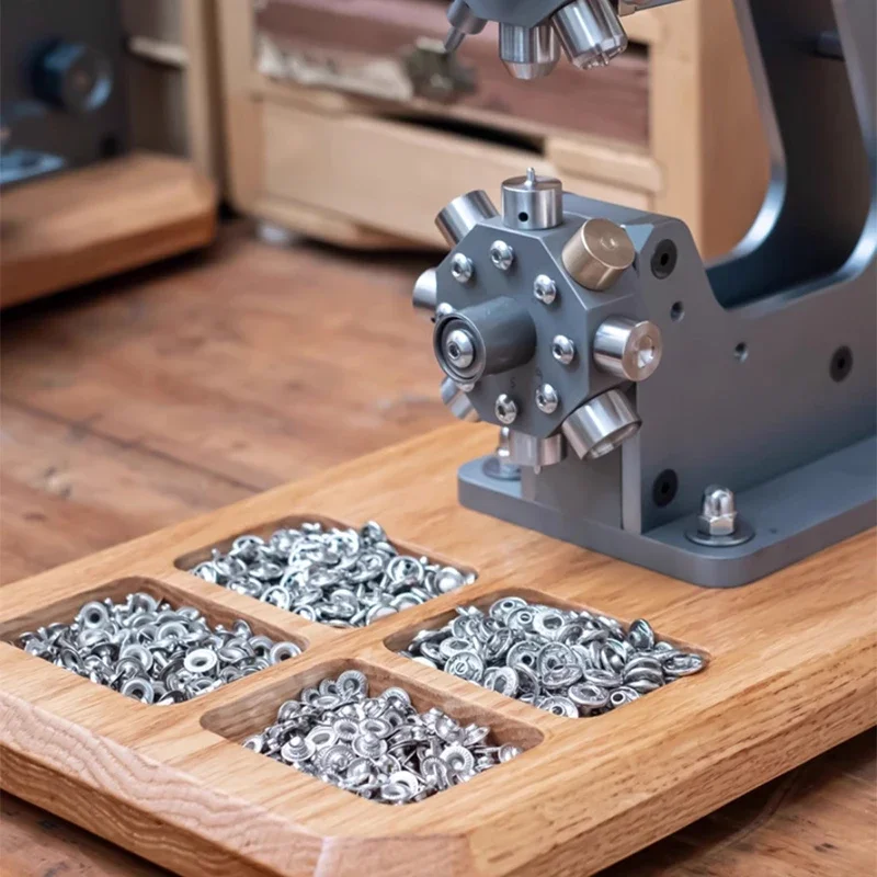 NF NF Multi-mold button press machine button machine snap button rivet eyelet hardware installation can punch holes